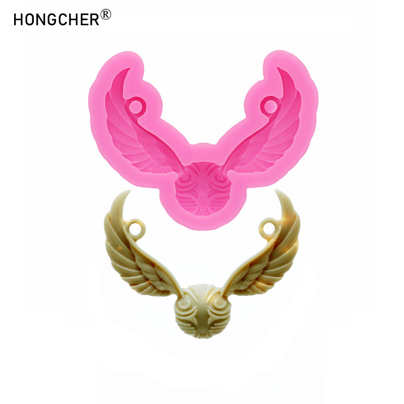 Resin Craft Ideas - Pingente de Colar Asas, Acessórios de