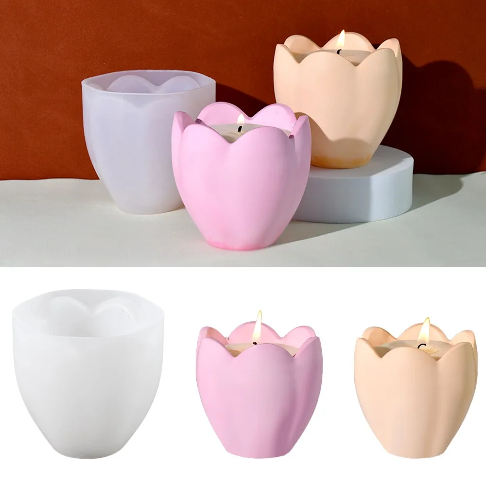 Flower Preservation Resin - Suporte de vela de tulipa, moldes