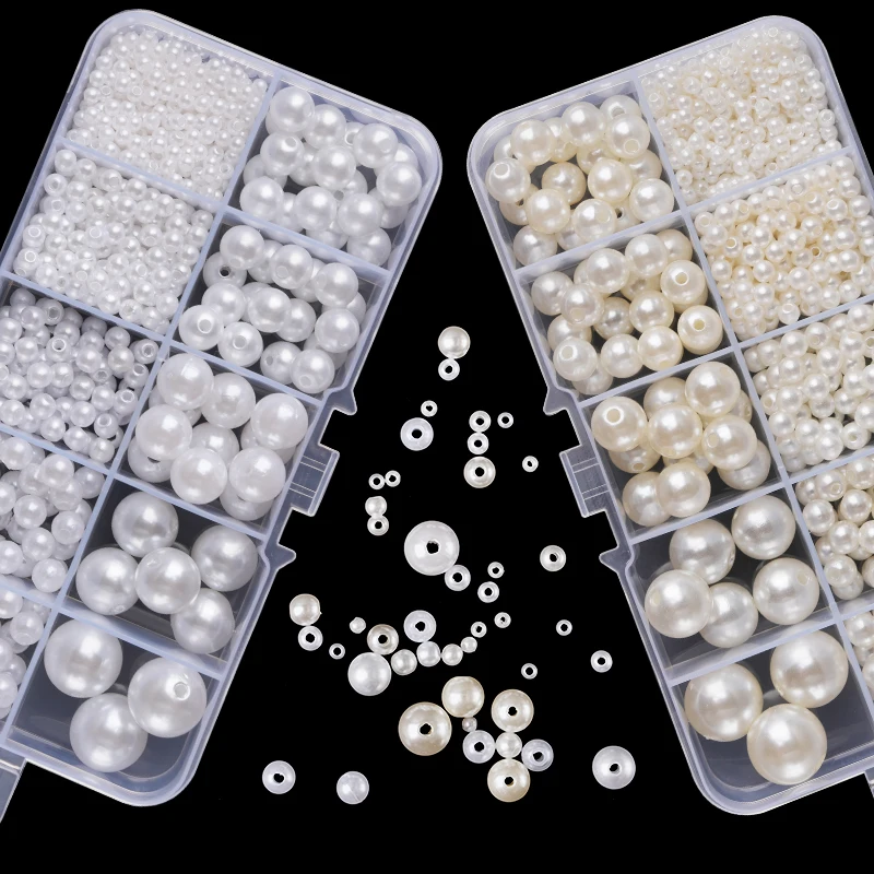 Resin Jewelry Kit - 800 pçs artificial falso pérola resina