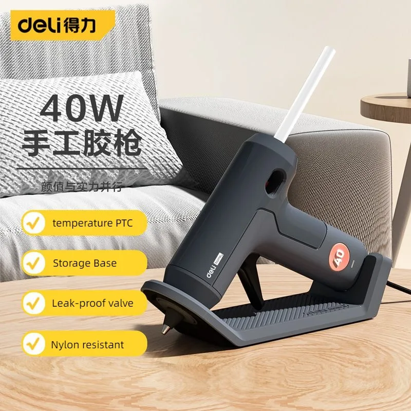 Heat Gun Small - Deli 40w pistola de cola quente