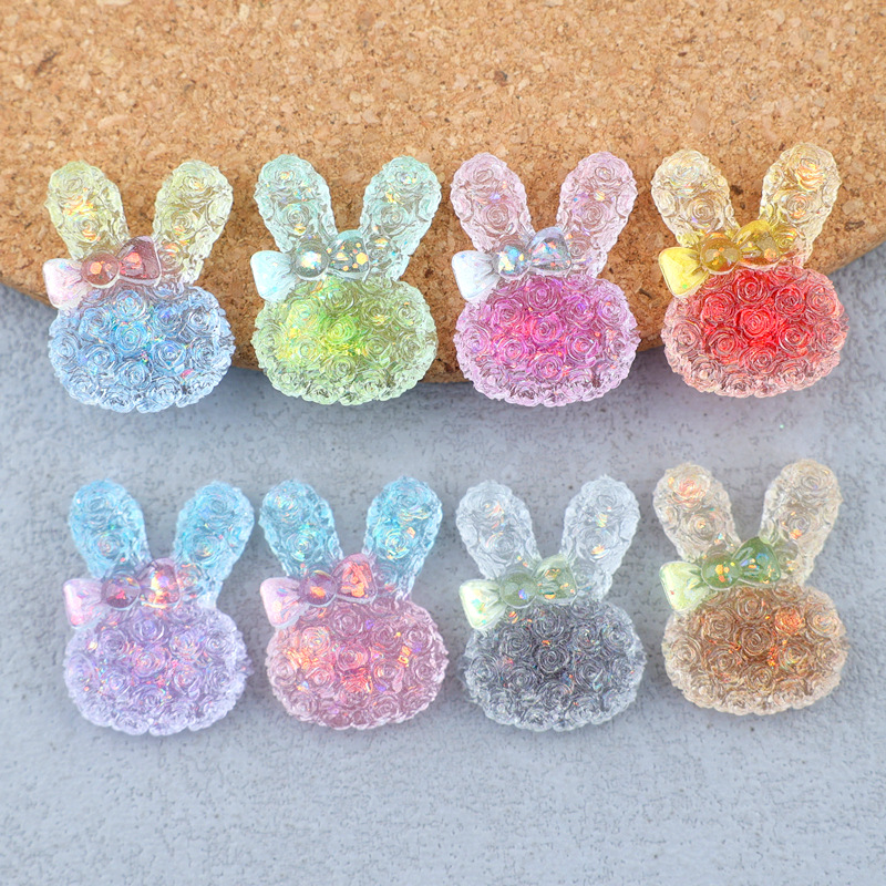 Resin Craft Material - 5 Peças de Cabochões de Resina