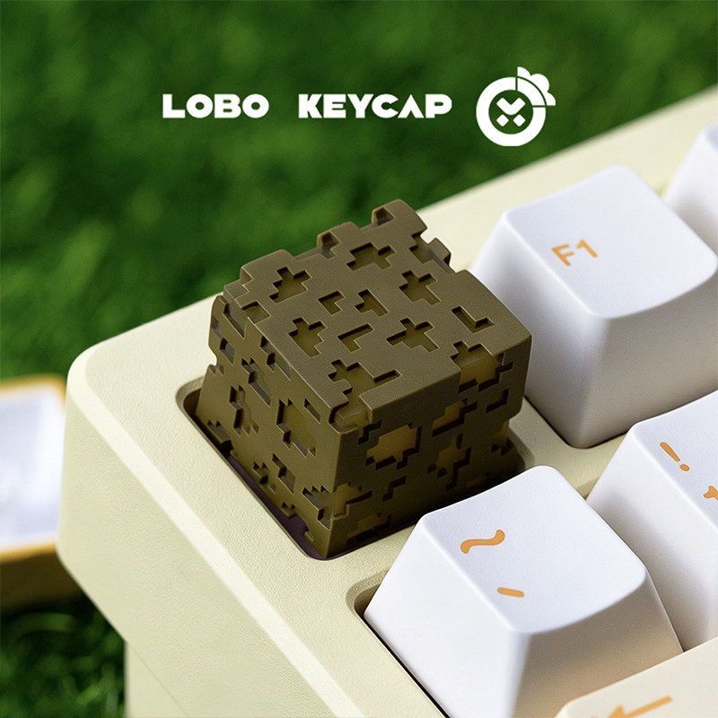 Resin Craft Minecraft - Decoração Criativa de Teclado da Série