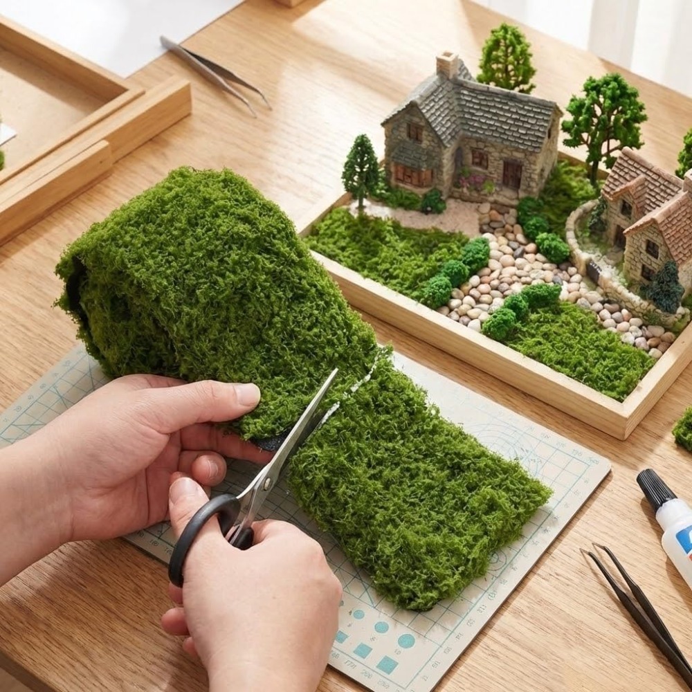 Tapete de Musgo Artificial, Ca - Terrarium Moss Art avaliação e preço