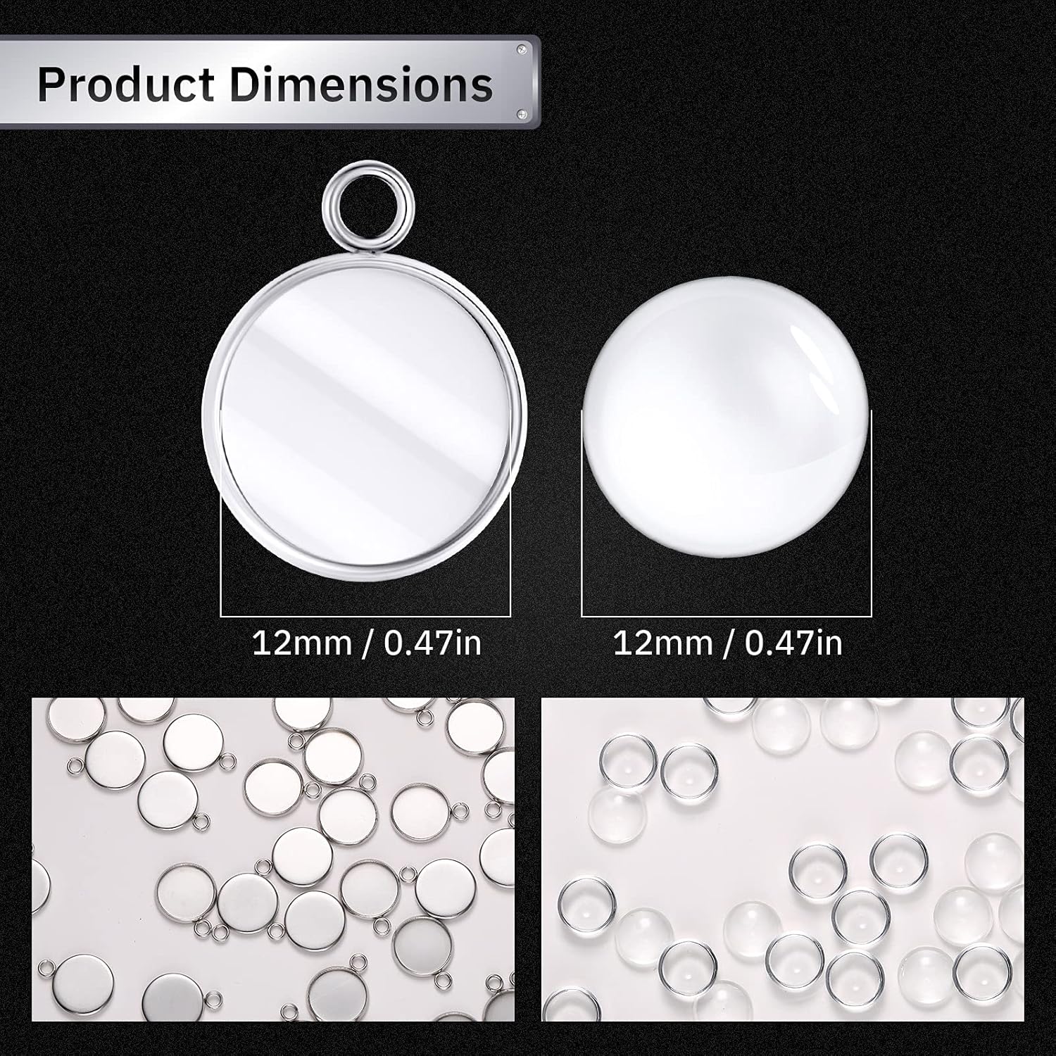 20 peças de aço inoxidável mol - Crafting Resin avaliação e preço