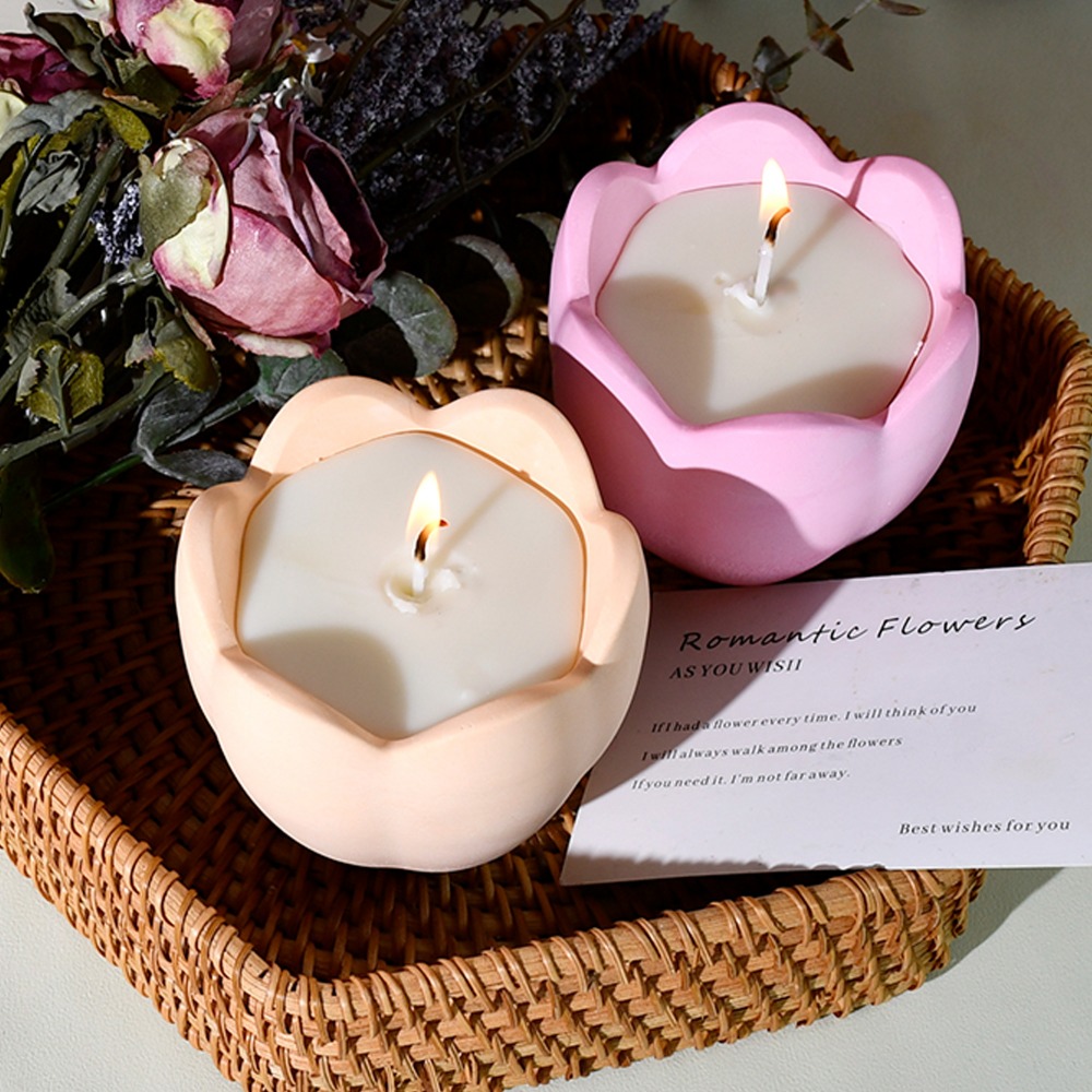 Suporte de vela de tulipa, mol - Flower Preservation Resin avaliação e preço