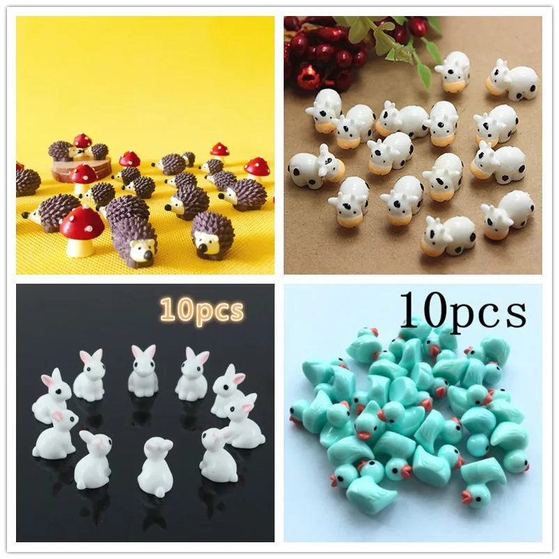 Bonito animal ouriço e vacas,  - Terrarium Moss Art avaliação e preço