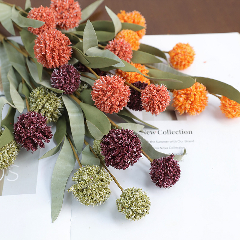 Cabeça de Flor Artificial de M - Dried Flower Bulk avaliação e preço