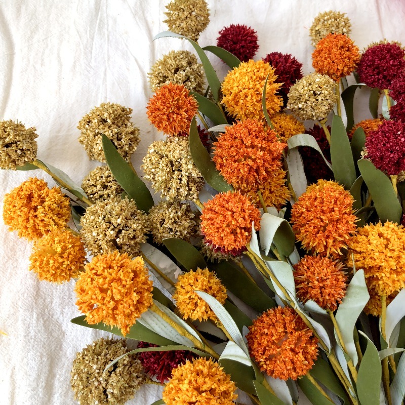 Cabeça de Flor Artificial de M - Dried Flower Bulk avaliação e preço