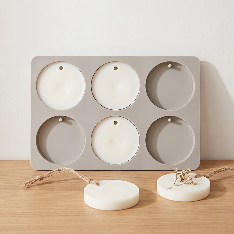Molde de Silicone Redondo com  - Resin Craft Ideas avaliação e preço