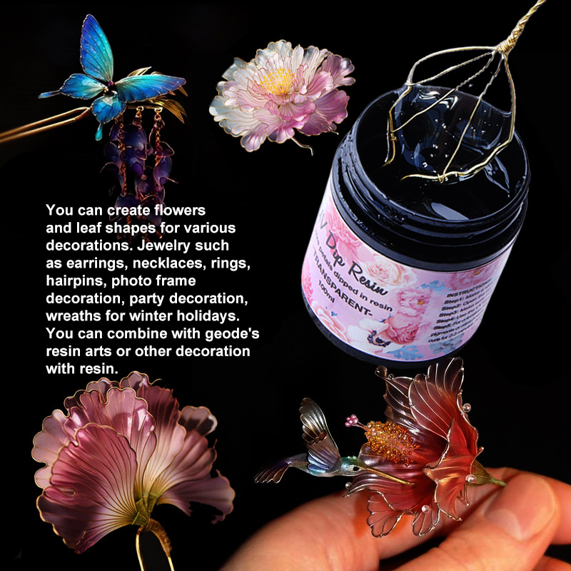 Cola de Resina UV para Fazer J - Flower Preservation Resin avaliação e preço