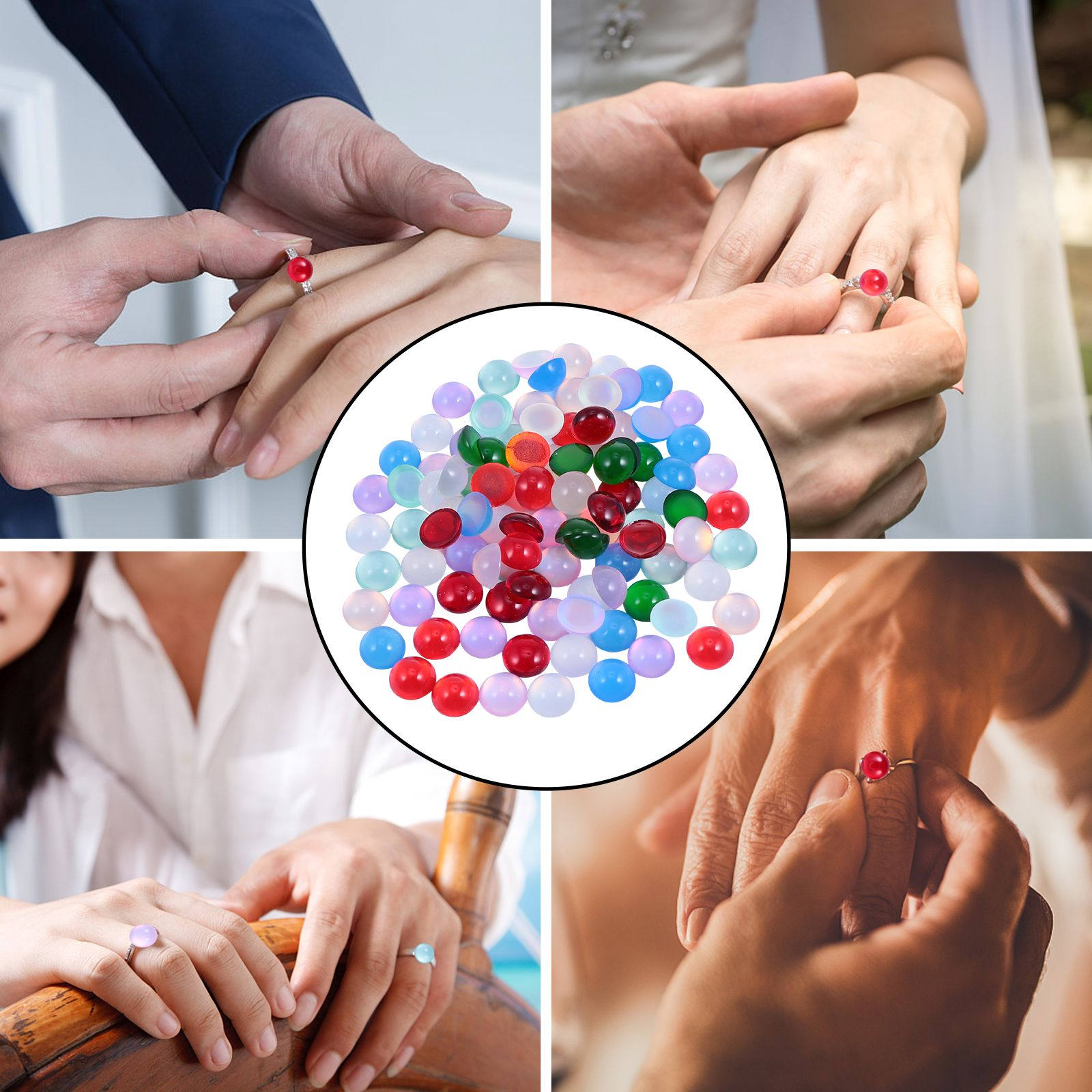 100 Peças de Excelente Materia - Resin Craft Material avaliação e preço
