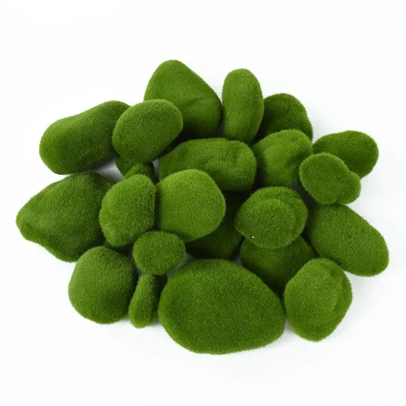 10 pçs simulação musgo pedra a - Terrarium Moss Art avaliação e preço