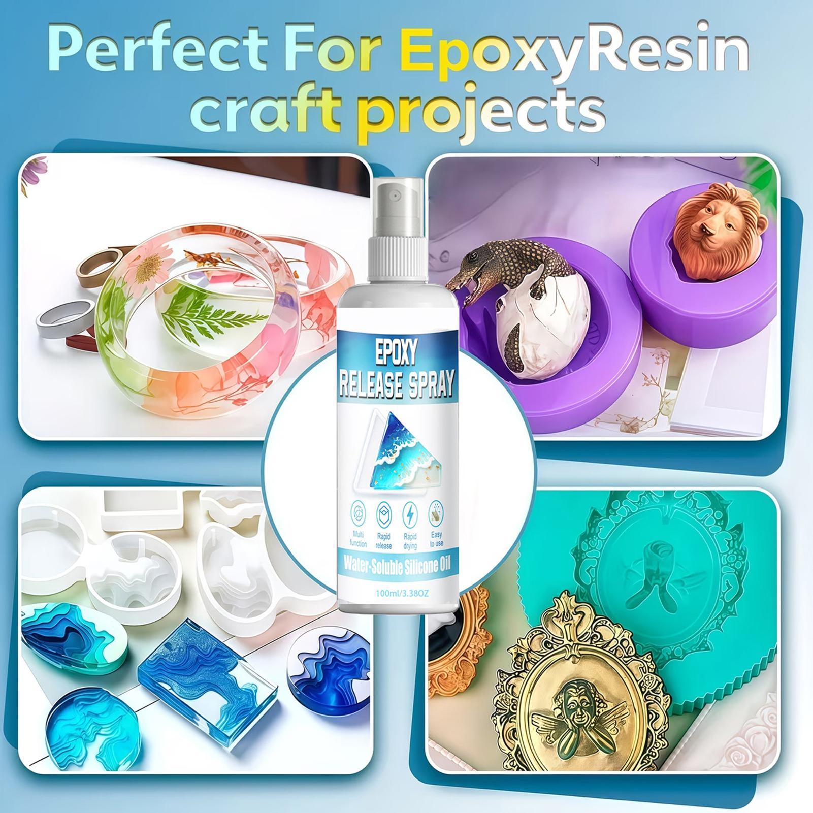 Spray Desmoldante 100ml: Lubri - Resin Craft Workshop avaliação e preço