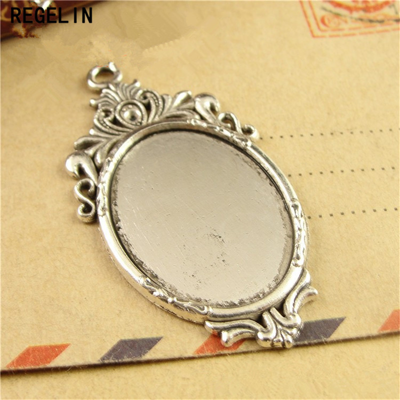 REGELIN-Antique Bronze Configu - Bezels Set Pendant avaliação e preço