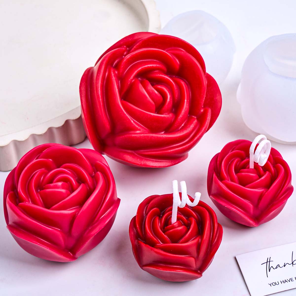 Molde de vela de silicone em f - Resin Craft Ideas avaliação e preço