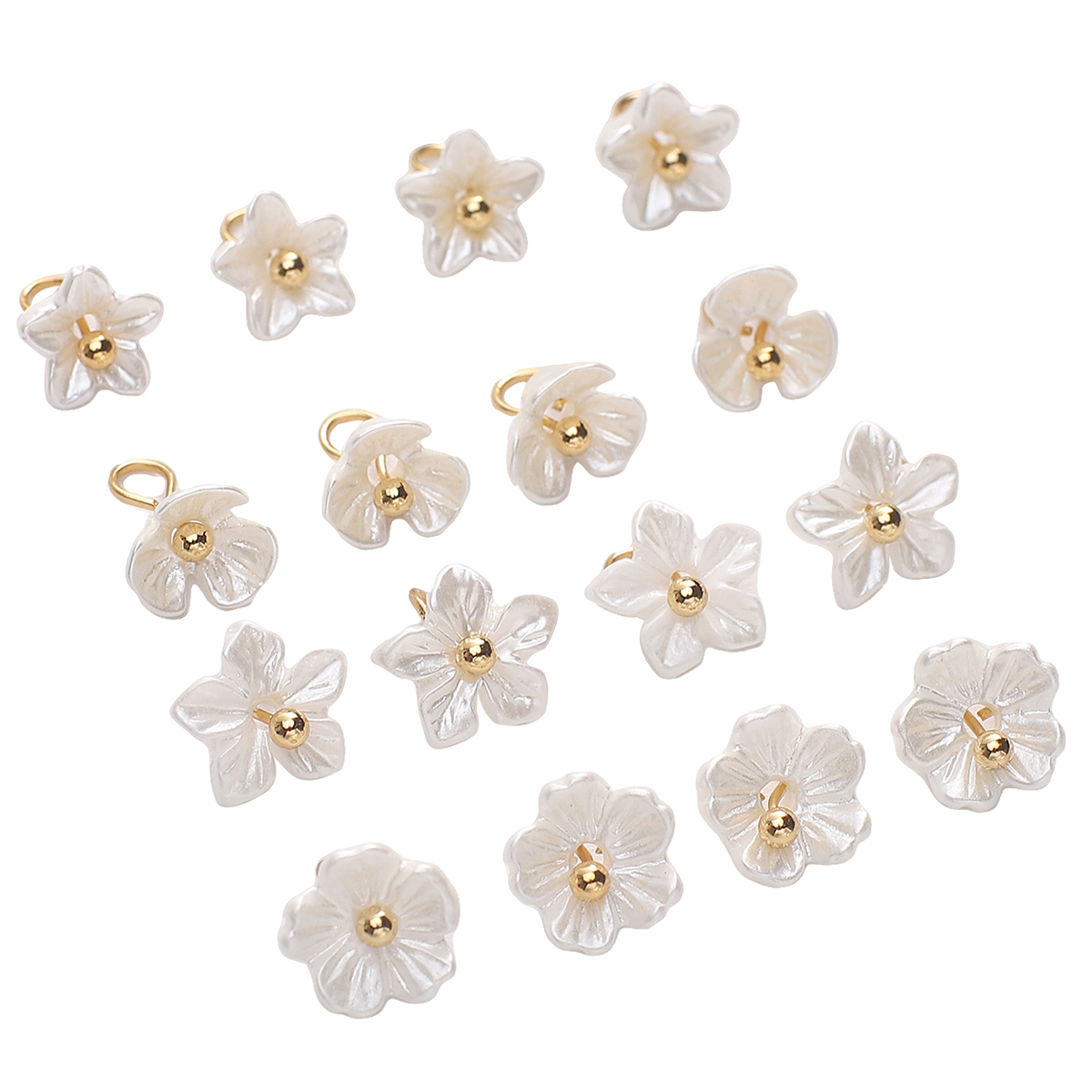 5 pçs branco mini pequenas flo - Flower Preservation Resin avaliação e preço